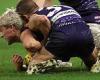 sport news Shocking moment AFL star uses an illegal 'chicken wing' tackle on Jack Ginnivan trends now