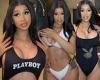 Wednesday 25 May 2022 08:22 AM Cardi B models sexy Playboy swimsuits as she eases into her role as Creative ... trends now