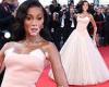 Wednesday 25 May 2022 07:19 PM Winnie Harlow stuns in a pink strapless gown at the Elvis premiere at Cannes ... trends now