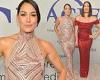 Wednesday 25 May 2022 03:34 AM Brie Bella and twin sister Nikki Bella dazzle at the 47th Annual Gracie Awards ... trends now