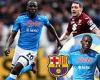 sport news Barcelona 'make Napoli centre back Kalidou Koulibaly their top defensive ... trends now