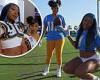 Saturday 28 May 2022 12:07 AM Cardi B and Megan Thee Stallion learn to play football during new episode of ... trends now