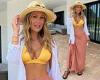 Sunday 29 May 2022 10:37 AM Kate Ferdinand flashes her toned midriff and ample assets in yellow bikini and ... trends now