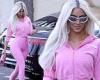 Sunday 29 May 2022 06:34 PM Kim Kardashian looks like a life-size Barbie as she rocks a form-hugging and ... trends now