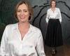 Wednesday 1 June 2022 10:19 AM Keeley Hawes dons a white silk blouse and black maxi skirt at The Midwich ... trends now