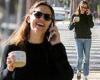 Wednesday 1 June 2022 08:04 PM Jennifer Garner is seen laughing while on her cell phone as she carries a ... trends now