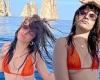 Wednesday 1 June 2022 09:43 PM Camila Cabello poses in an orange bikini top as she dines on pasta and bread on ... trends now