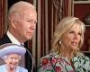 Thursday 2 June 2022 02:22 PM Joe and Jill Biden pay thanks to the Queen for seventy years of 'selfless ... trends now