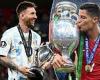 sport news Lionel Messi draws level with Cristiano Ronaldo on international titles but can ... trends now