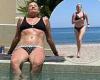 Thursday 2 June 2022 09:34 AM Tamzin Outhwaite, 51, showcases her sensational figure in a black bikini in ... trends now