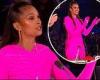 Thursday 2 June 2022 11:40 AM Alesha Dixon catches the eye in a hot pink ensemble for Britain's Got Talent ... trends now