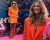 Saturday 4 June 2022 12:43 AM Elle Macpherson wows in a bright orange blazer and eye-catching sequinned ... trends now
