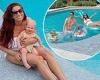 Saturday 4 June 2022 01:46 PM Stacey Solomon slips into white bikini as she reveals new swimming pool with ... trends now