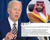 Saturday 4 June 2022 04:55 PM Biden's trip to Saudi postponed after huge scrutiny over Middle East oil ... trends now