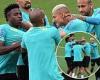 sport news Richarlison and Vinicius Jr SEPARATED by Neymar and Brazil team-mates in ... trends now