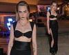 Sunday 5 June 2022 08:13 PM Cara Delevingne flashes toned midriff in black bralette at gala dinner in Venice trends now