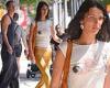Monday 6 June 2022 07:19 PM Bella Hadid steps out with her boyfriend Marc Kalman in New York City trends now