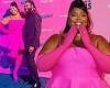 Monday 6 June 2022 10:55 PM Lizzo and boyfriend Myke Wright make their red carpet debut in a FYC event in ... trends now