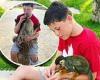 Monday 6 June 2022 02:31 AM Wild child! Kai Rooney, 12, posts fun photoshoot with exotic animals at private ... trends now