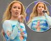 Friday 10 June 2022 08:31 PM Iggy Azalea sends the crowd wild in a blue catsuit as she performs at the Tel ... trends now