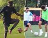 sport news England stars Jadon Sancho and Tammy Abraham showcased their skills as teen ... trends now