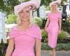 Wednesday 15 June 2022 04:37 PM Holly Willoughby looks exquisite in bubblegum pink midi dress at Ascot trends now