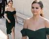Thursday 16 June 2022 09:07 AM Selena Gomez wows in emerald green off-the-shoulder dress as she arrives to ... trends now