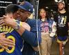 Friday 17 June 2022 06:25 PM Touching moment tearful Warriors' Stephen Curry embraces his father after ... trends now