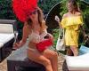 Friday 17 June 2022 06:52 PM Lizzie Cundy strips down to lace lingerie to celebrate Ascot from her garden trends now