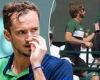 sport news Daniil Medvedev's coach leaves the stands after outburst from the tennis star trends now