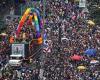 Sunday 19 June 2022 10:55 PM Thousands on the streets of Sao Paulo for 26th Gay Pride Parade after two years ... trends now