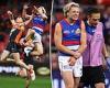 sport news Gruesome moment Western Bulldogs AFL star Cody Weightman dislocates his elbow ... trends now