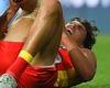 sport news Suns star Wil Powell's horrific leg injury stops play during Gold Coast's win ... trends now