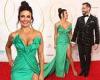 Sunday 19 June 2022 11:13 AM Ada Nicodemou shows off her ample cleavage in a daring dress at the 2022 Logie ... trends now