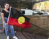 Monday 20 June 2022 02:31 AM Sydney Harbour Bridge $25 million Aboriginal flag pole from Bunnings trends now