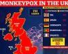 Tuesday 21 June 2022 01:55 PM Monkeypox outbreak may get 10 TIMES bigger: Scientists warn 'major' epidemic is ... trends now
