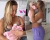 Tuesday 21 June 2022 07:55 AM Tammy Hembrow breastfeeds her newborn daughter after returning from hospital trends now