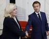 Tuesday 21 June 2022 09:25 PM French President Macron holds talks with far-right Marine Le Pen amid his ... trends now