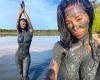 Wednesday 22 June 2022 06:56 PM Nicole Scherzinger shows off her incredible figure as she enjoys a mud bath in ... trends now