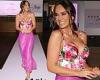Wednesday 22 June 2022 07:41 PM Vicky Pattison flaunts her ample assets in plunging pink gown at her Pour Moi ... trends now