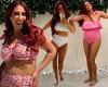 Wednesday 22 June 2022 09:29 PM Stacey Solomon models an array of bikinis eight months after welcoming her ... trends now