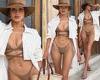 Wednesday 22 June 2022 10:14 PM Olivia Culpo heats up Punta Mita in a strappy bikini that makes the most of her ... trends now
