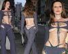 Wednesday 22 June 2022 07:05 PM Julia Fox flashes underboob and more in racy Alejandre chaps ensemble in NYC trends now