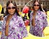 Thursday 23 June 2022 02:53 PM Naomi Campbell risks a wardrobe malfunction as catwalk icon goes BRALESS at ... trends now