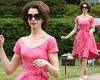 Thursday 23 June 2022 08:17 PM Anne Hathaway puts on leggy display in gorgeous pink cocktail dress while ... trends now