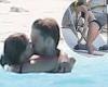 Thursday 23 June 2022 08:53 AM Taylor Swift wows in a black bikini as she shares kisses with Joe Alwyn during  ... trends now