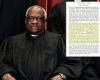 Friday 24 June 2022 06:51 PM Clarence Thomas says justices should now overturn gay marriage after Roe v. ... trends now