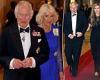 Friday 24 June 2022 10:54 PM Glamorous Charles and Camilla dazzle at black tie dinner in Rwanda for ... trends now