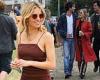 Friday 24 June 2022 07:54 PM Sienna Miller's bohemian style returns as she steps out in chic brown mini ... trends now