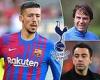 sport news Tottenham are interested in taking Barcelona's French star Clement Lenglet on ... trends now
